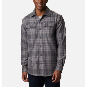 Columbia Overhemd Heren, Silver Ridge 2.0 Flannel DonkerGrijs, 86QXMWCEU